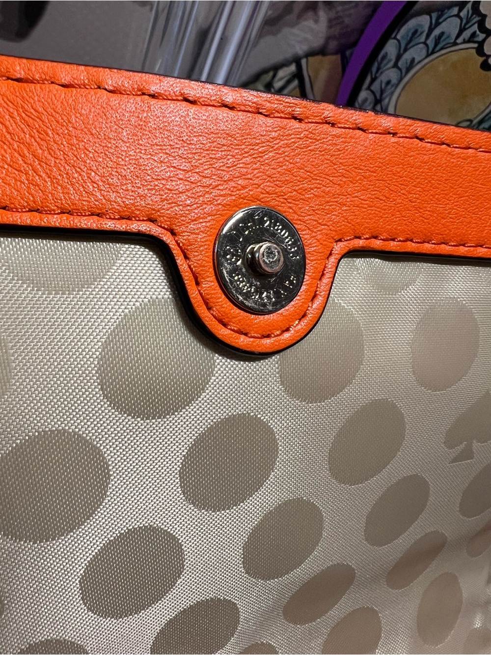 KATE SPADE ♠️ NY Bourbon Street Fabric Freddie Bag - Picture 8 of 13